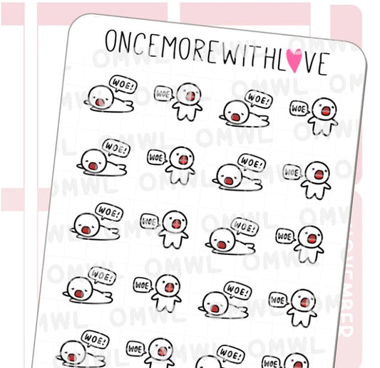Woe | Sticker Sheet