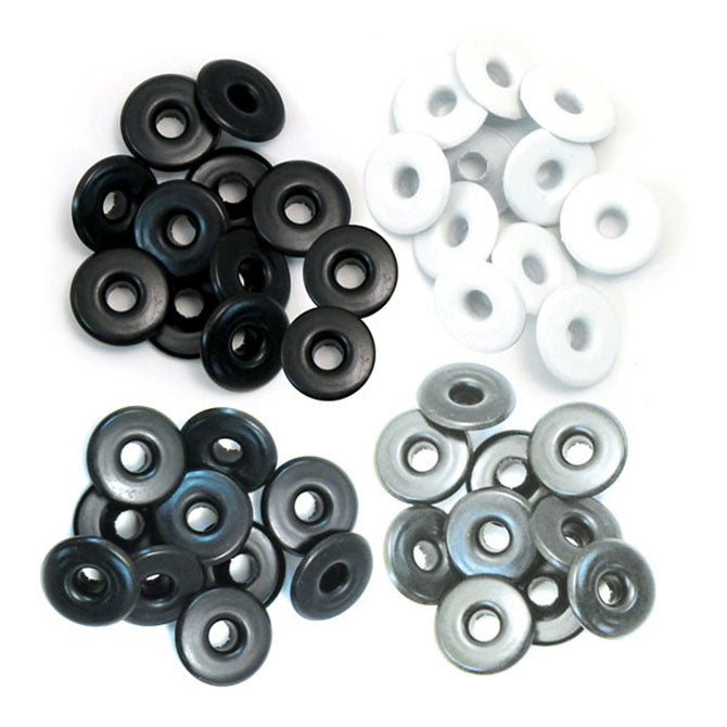 Eyelet and Washer - Wide - Grey | Crop-a-dile | by We R Memory Keepers