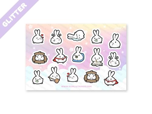 All About Lil | Glitter Stickers