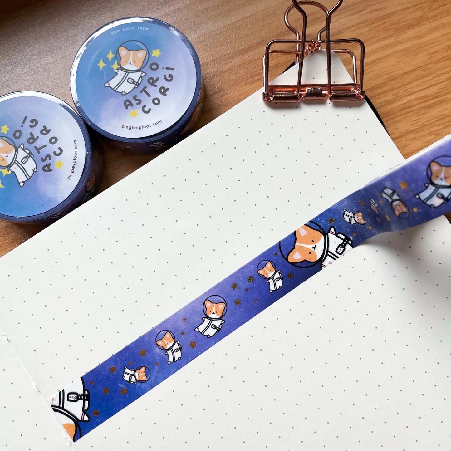 Astro Corgi | Washi