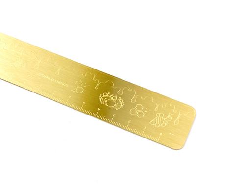 Bee Lil' Cute | Brass Ruler