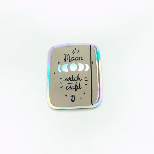 Book of Witchcraft - Holographic Sticker