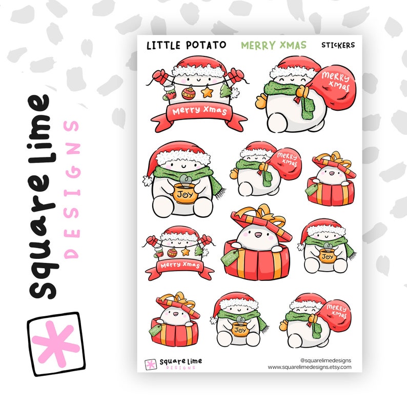 Merry Christmas | Sticker Sheet