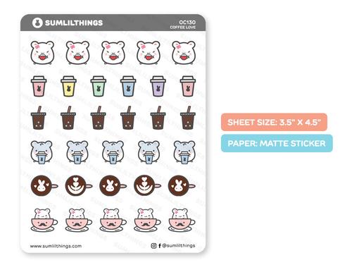 Coffee Love | Sticker Sheet