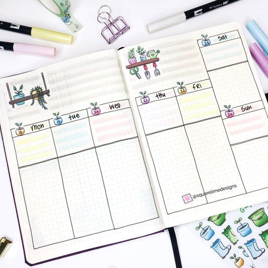 Colourful Gardening | Sticker Sheet