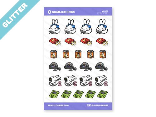 Lil' Gaming | Glitter Stickers