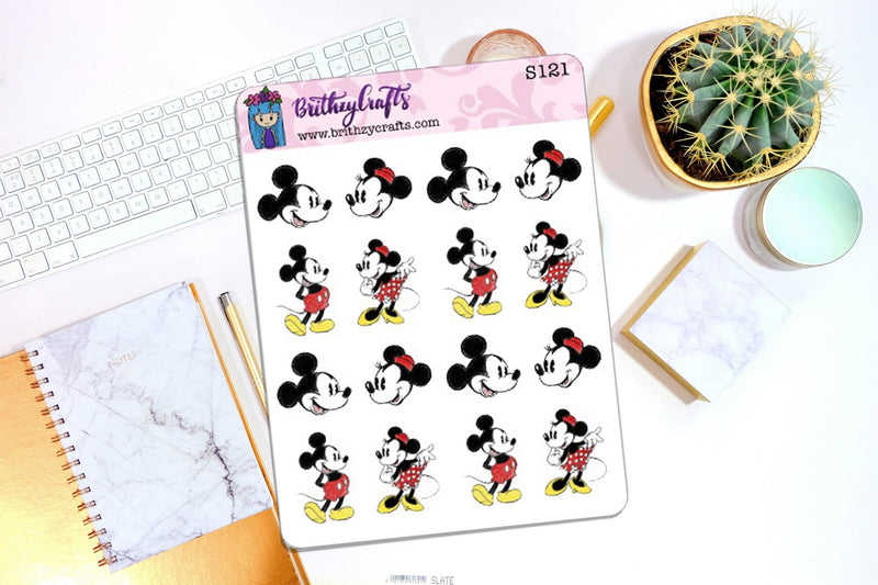 Mice Couple | Sticker Sheet