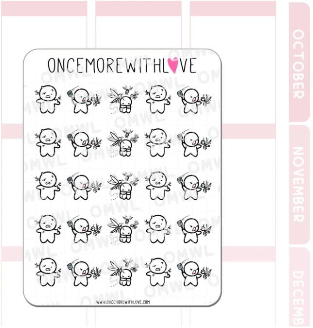Mosquitoes | Sticker Sheet