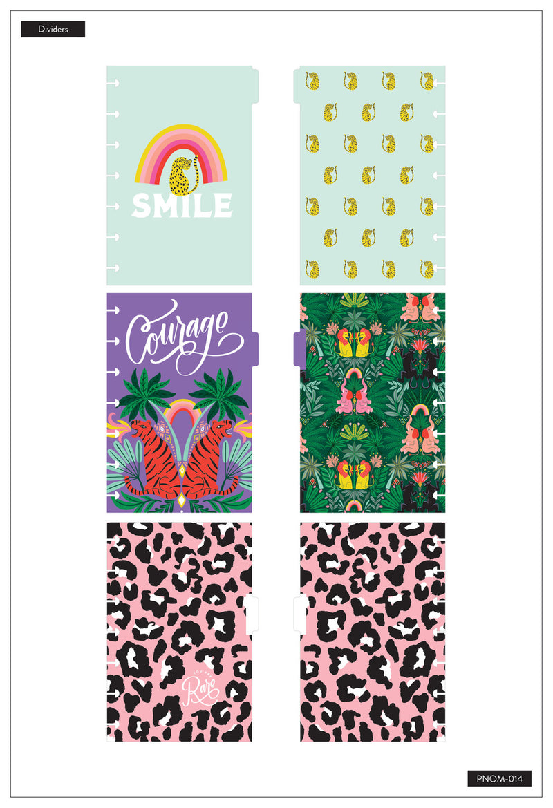 Jungle Vibes Mini Happy Notes Notebook