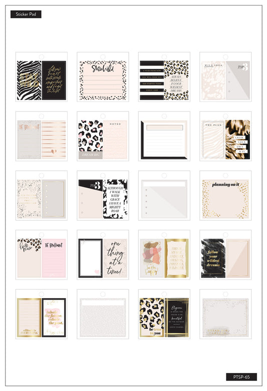 Tiny Sticker Pad - Wild Styled