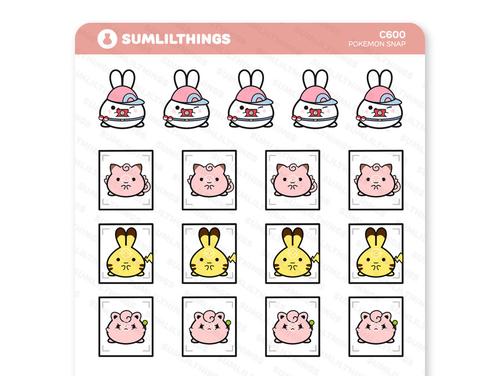 Pokemon Snap | Sticker Sheet
