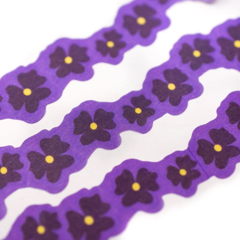 Flour Power - Voilet Pansies | Washi