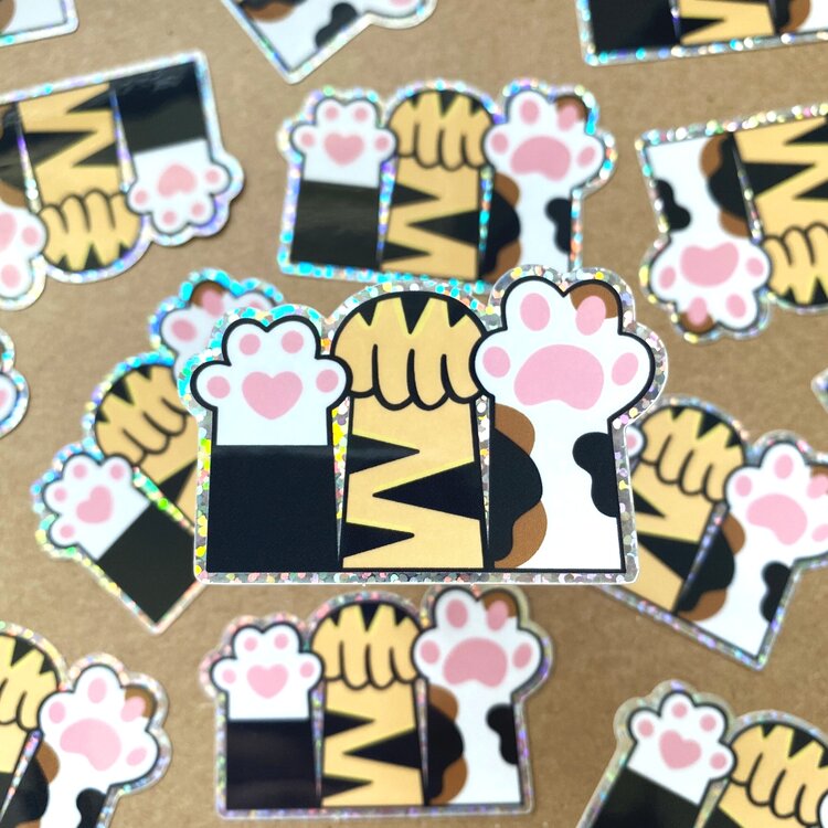 Raise Pawsitivity | Vinyl Sticker