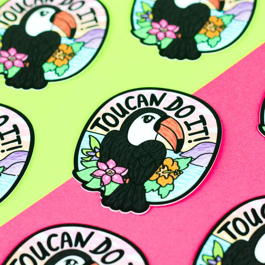 Toucan Do It | Vinyl Sticker