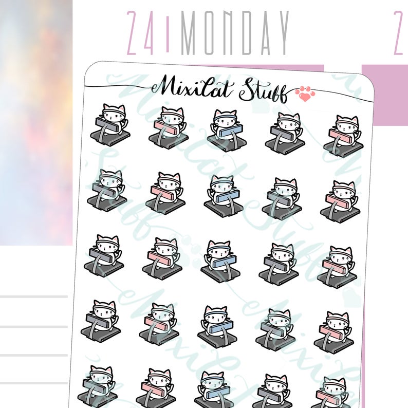 Treadmill | Sticker Sheet