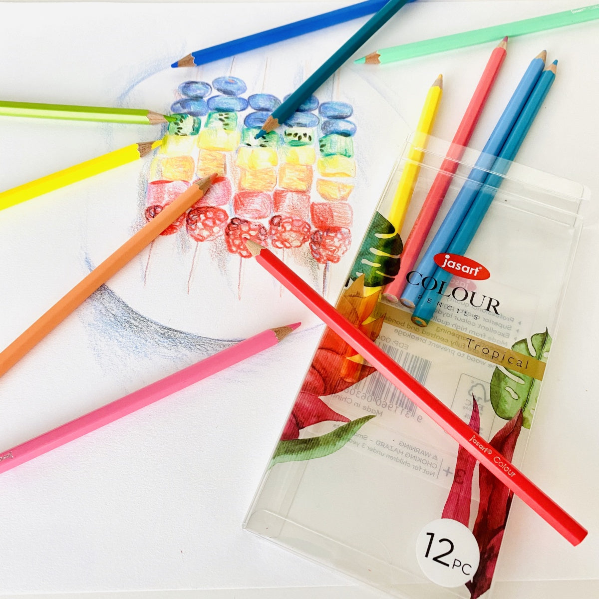 Tropical Pencil Set