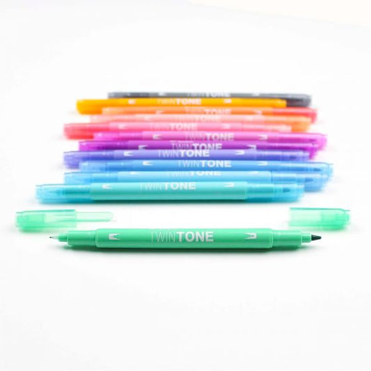 TwinTone Marker 12pk - Pastel