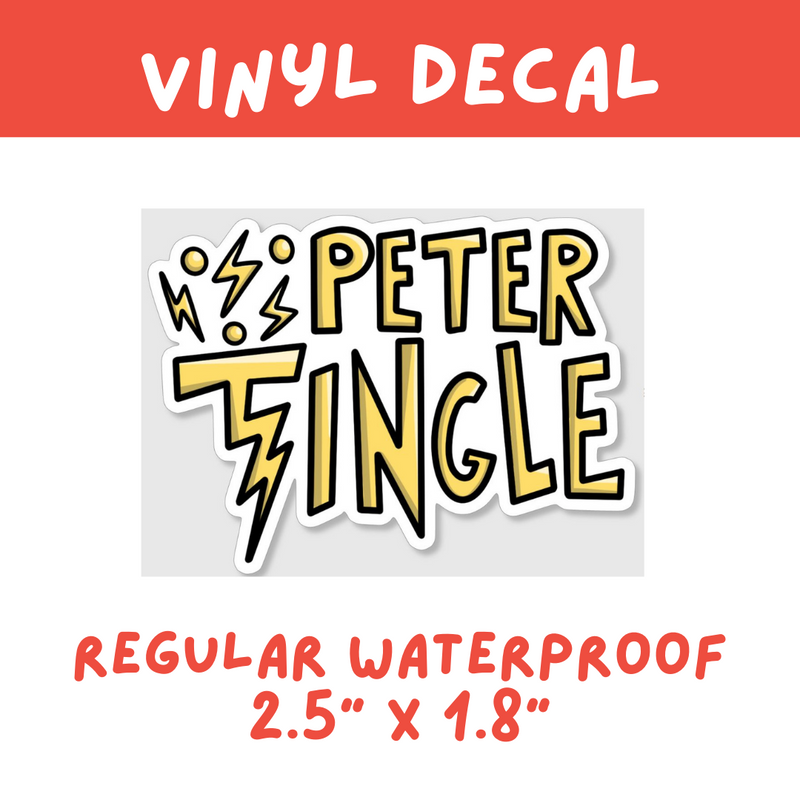 Regular Peter Tingle | Vinyl Decal