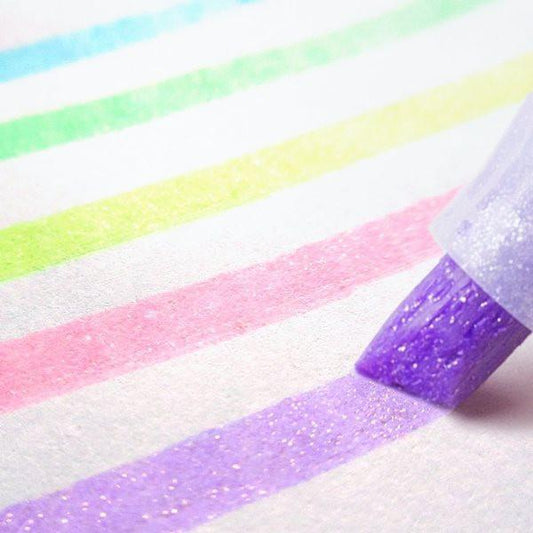 Zebra Kirarich Glitter Highlighter