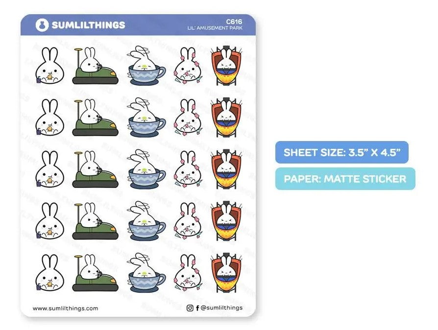 Amusement Park | Sticker Sheet