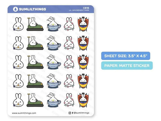 Amusement Park | Sticker Sheet