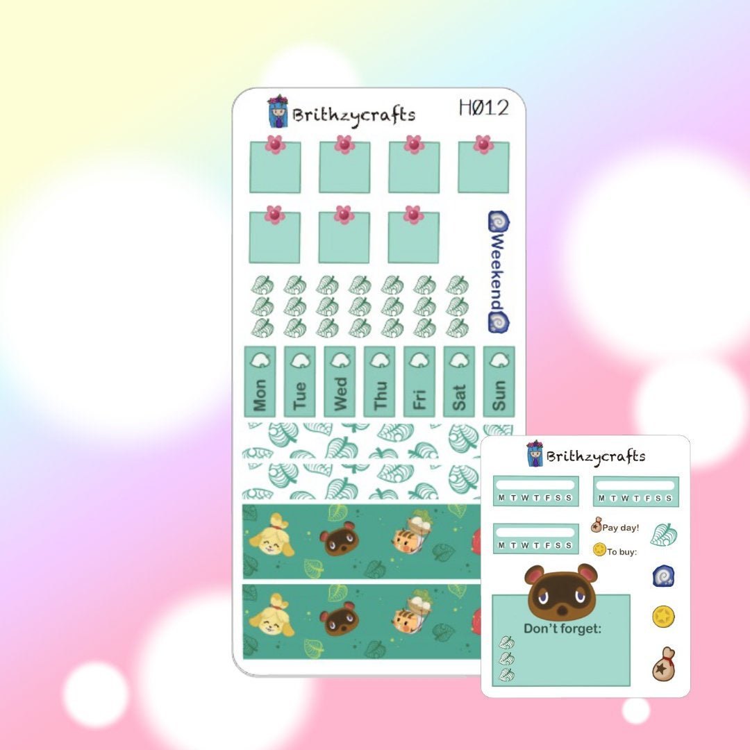 Animal Crossing | Hobonichi Weeks Kit