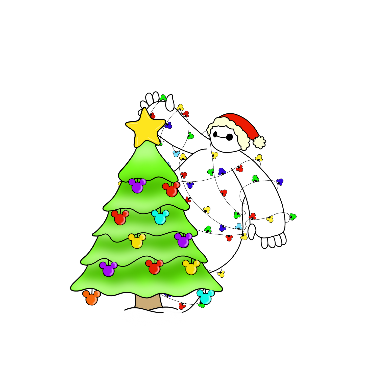 Bay Christmas | Vinyl Sticker
