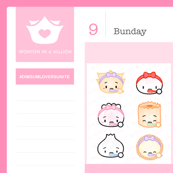 Brushing Teeth | Sticker Sheet