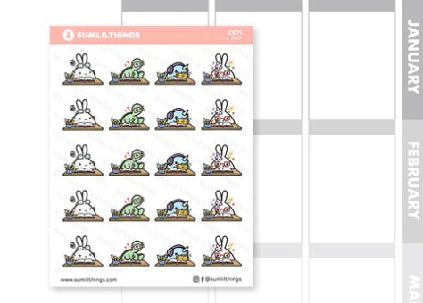 Lil' Busy | Sticker Sheet