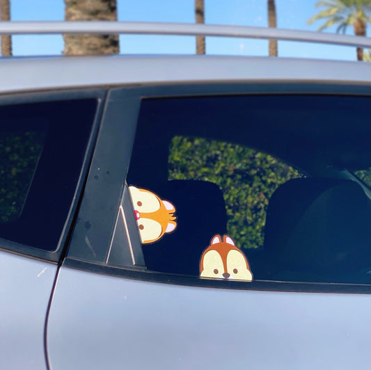 Chip Chipmunk Peeker | Car Decal