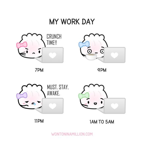 Computer Work | Sticker Sheet