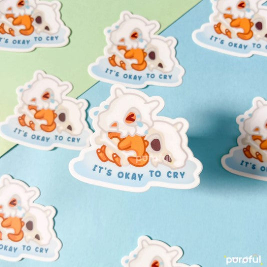 It's Okay To Cry | Vinyl Sticker