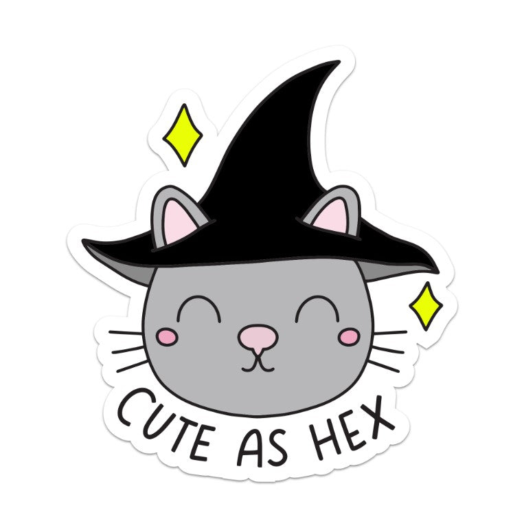 Cute As Hex | Vinyl Sticker