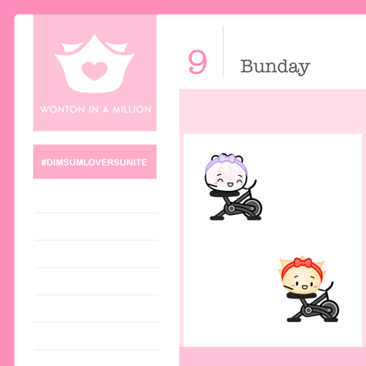 Exercise Bike | Sticker Sheet
