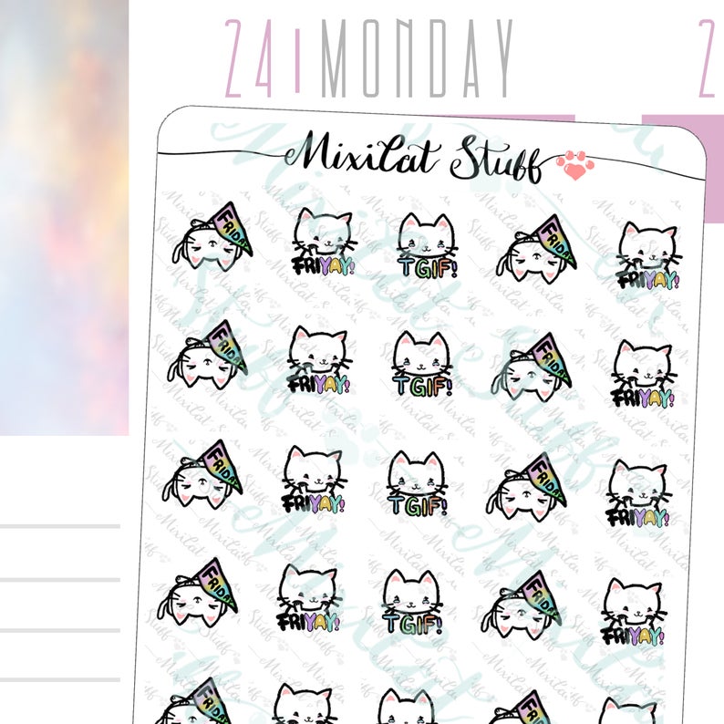 Friyay | Sticker Sheet