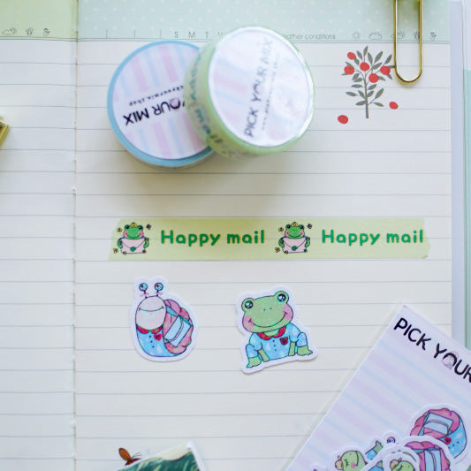 Froggie Happy Mail | Washi