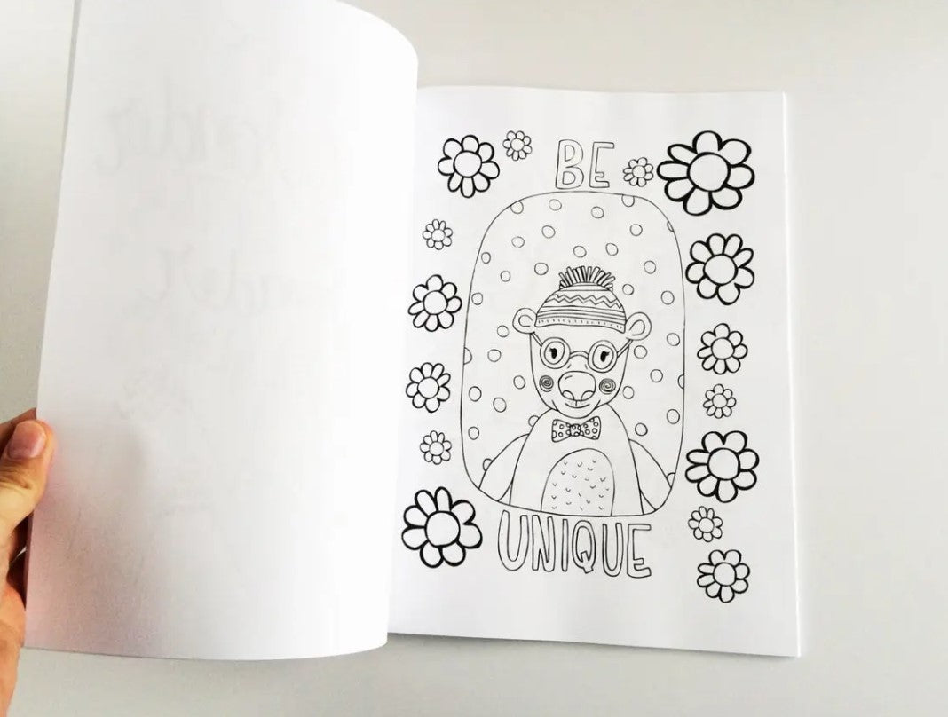Happy Thoughts | Inspirational Colouring Book