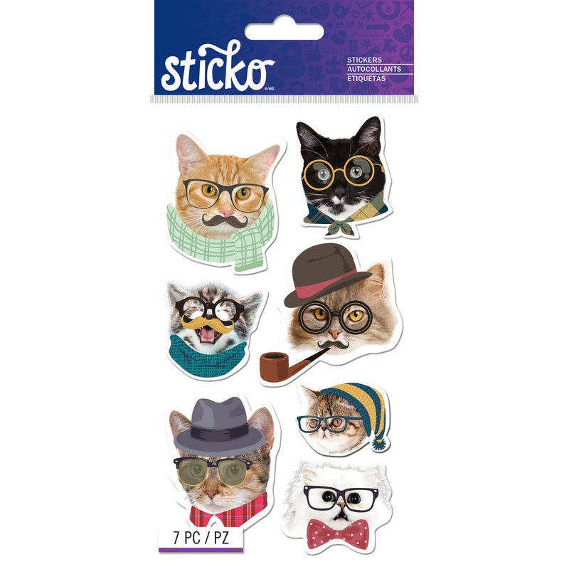 Hipster Cats | Stickers