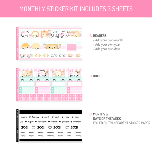 Ice Cream Shop (Monthly - A5W)