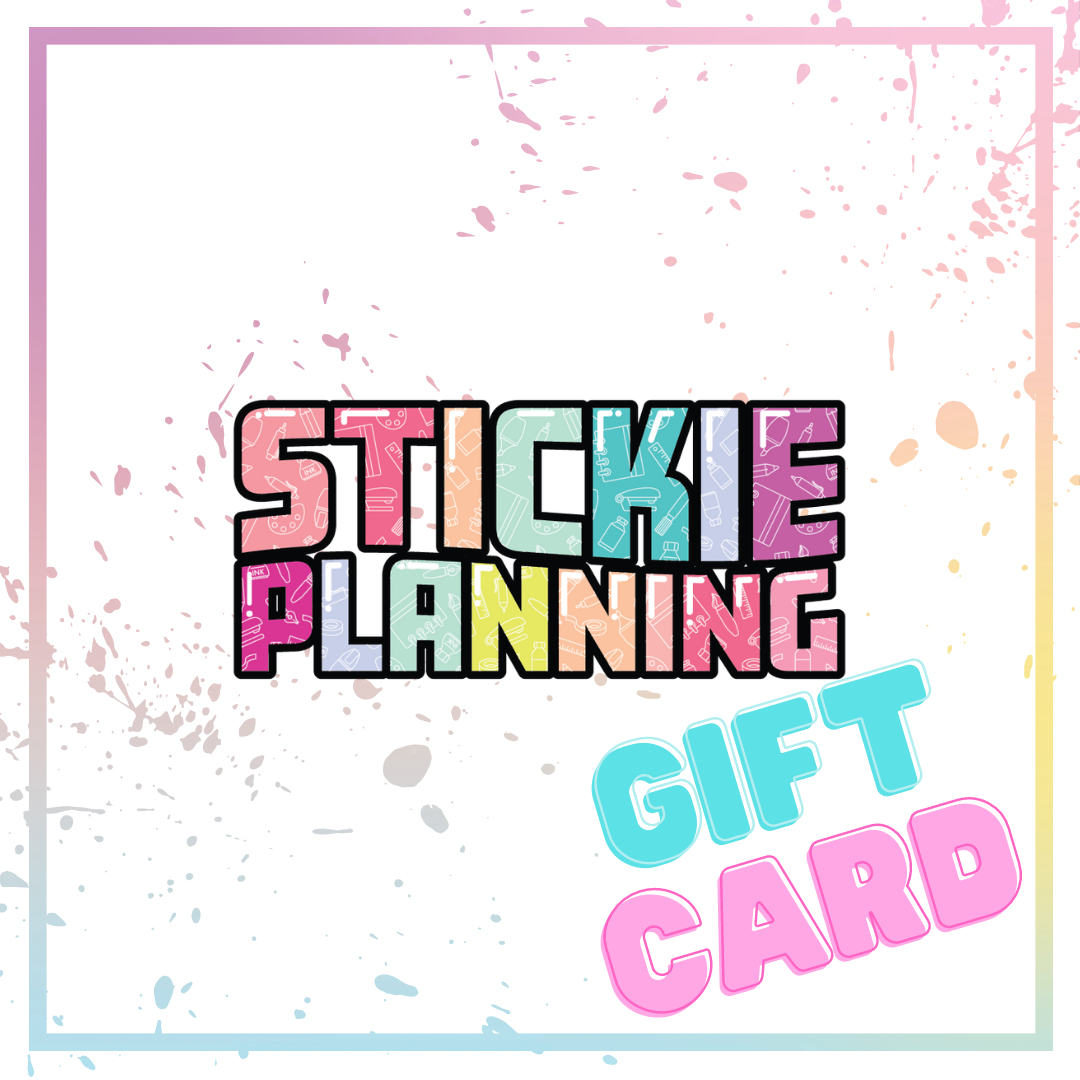 Stickie Planning Gift Card