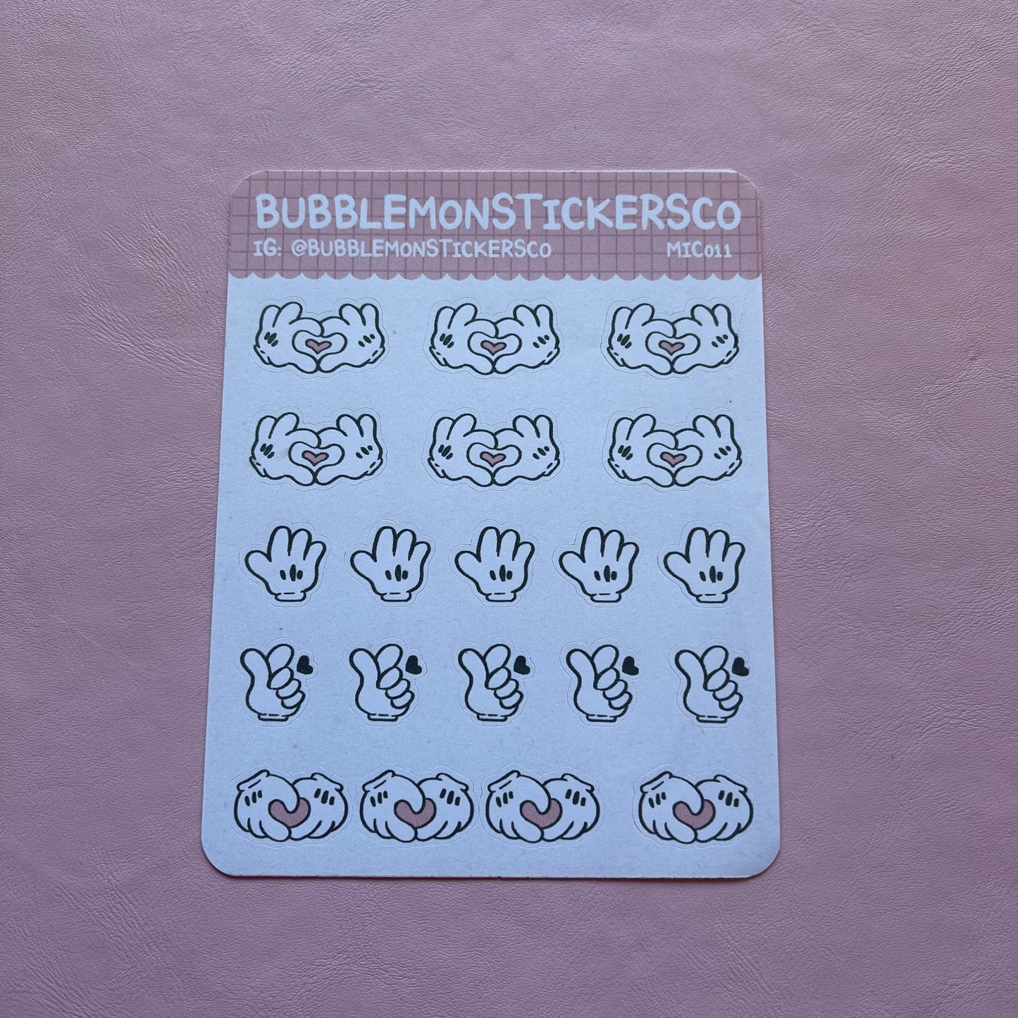 Magical Land - Magic Hands | Sticker Sheet