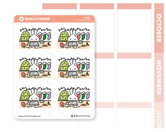 Lil' Planning Desk | Sticker Sheet