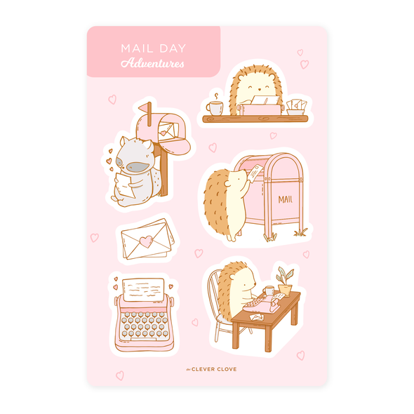 Mail Day | Sticker Sheet