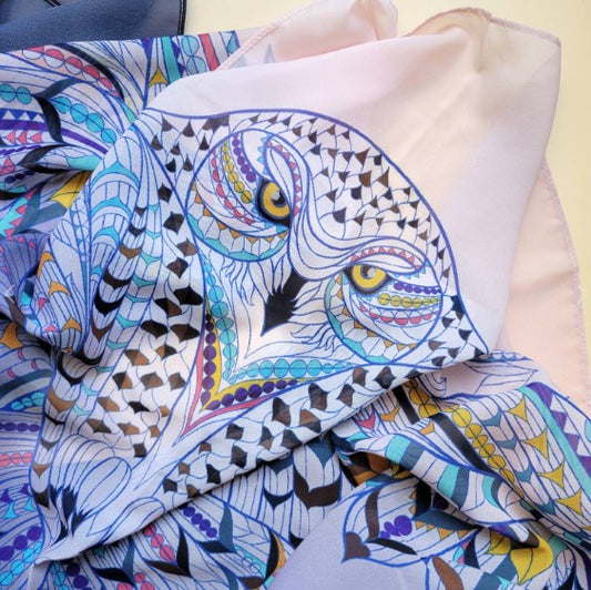 Midsummer Night - Owl Scarf