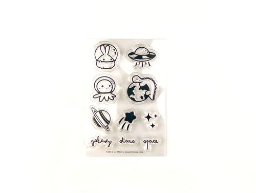 Need A Lil' Space | Mini Clear Stamp Set