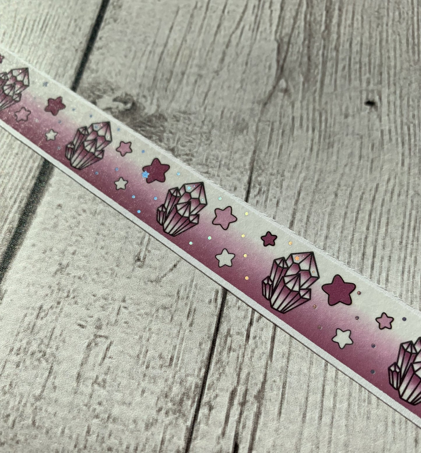 Pink Crystals | Washi