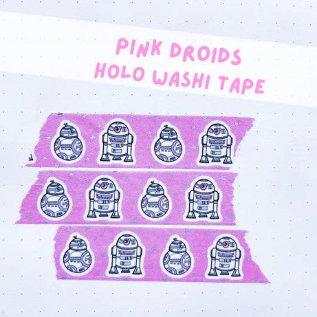 Pink Droids | Washi