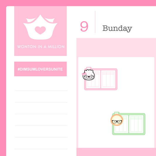 Planner Spreads | Sticker Sheet