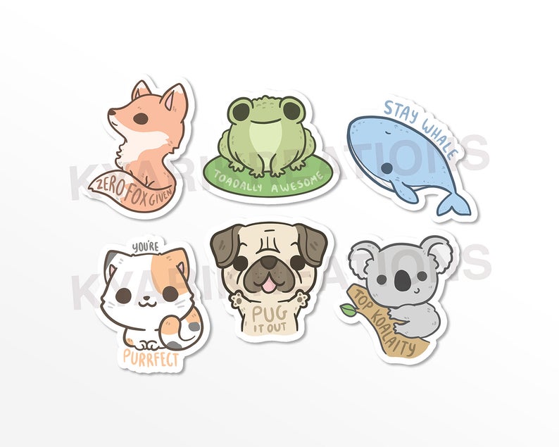 Positive Animals | Stickers