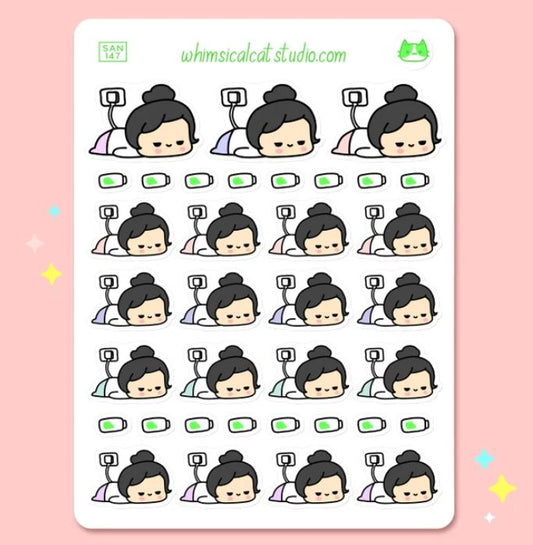 Recharge Yourself | Sticker Sheet